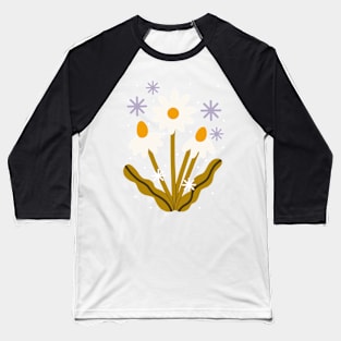 Daisies Baseball T-Shirt